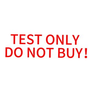 Test Product‑Do Not Buy‑Payment Test
